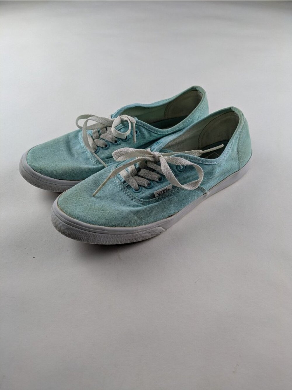 Vans Light Blue Shoes Womens 8